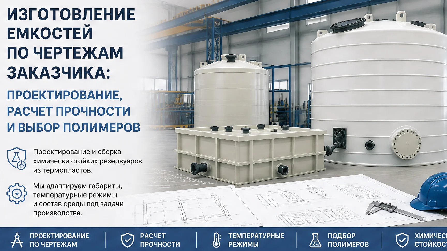 Ёмкости по чертежам заказчика — обложка статьи