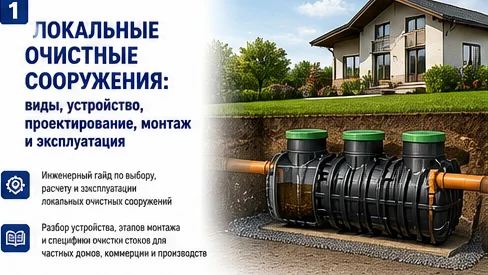 Локальные очистные сооружения: виды, устройство, проектирование, монтаж и эксплуатация — обложка статьи